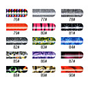16 stuks Nail Foil Art Magnolia Full Cover Stickers Manicure