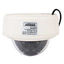 3-Achsen Vandalensichere IR-Dome-Kamera mit 2,8 ~ 12mm Vario-Objektiv und blauen LEDs (600TVL, IR-CUT, Metal Case)