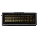 45mW Wit Plastic LED Mini Board / LED Naam Card met Multi Modes batterij aangedreven