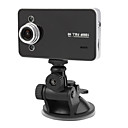 1080P 2.7 Inch Display Car DVR with Night Vision, Motion Detection