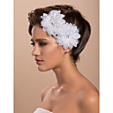 precioso tul de novia de la boda dos flor blanca / ramillete / casco