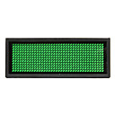 75mW Groene LED Mini Board / LED Naam Card met Multi Modes batterij aangedreven