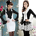 Big Bow Slim Cut Graceful Shirt (More Colors)