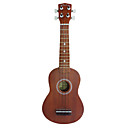 (Brown) Ukulele Soprano Mogno com saco / String / Escolhas