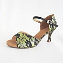 Customized Women's Lace Ankle Strap Latin / Ballroom Dance Shoes With Buckle (More Colors)