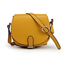 couleur unie double usage sac de messager de la mode