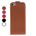 Etui en Cuir avec Support pour iPhone 5 - Assortiment de Couleurs