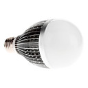 E27 9W 900-1000LM 6000-6500K Natural White Light LED Ball Bulb (85-265V)