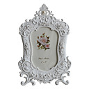 6 "País Picture Frame floral Polyresin