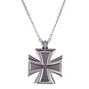 Titanium Elegante Con hombres Collares de Cross