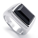 zircon bague pour hommes