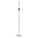 6W Moderne LED-Comtemporary Floor Lamp Chroom Afgewerkt