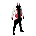 cosplay kostuum geïnspireerd door Assassin's Creed III connor rode en witte jas