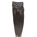 24 Inch 9 Pcs 100% Indian Remy Hair Silky Straight Clip In Hair Extension 26 Colors to Choose