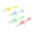 Colorful Wine Condiment Pourer (4-Pack)