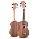 Matata - (UK21/SP) Sperrholz Mahagoni Pineapple Ukulele mit Tasche / Picks