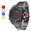 Men's Alloy Multi-Movement Analog - Digital Wrist Watch (Black)