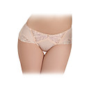 Charming Chinlon with Lace Waistline Brief