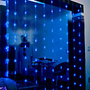 2Mx1.6M Blue LED String Lamp with 120 LEDs- Christmas & Halloween Decoration (Star)