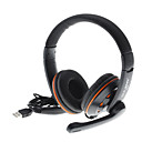 USB 2.0 Stereo Bass Durante la oreja los auriculares