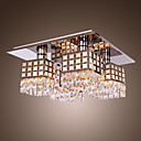 FOUNTAINBLEAU - Lampada da soffitto in cristallo con 4 lampadine