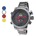 Herren Wrist Alloy Analog - Digital Multi-Movement Watch (Black)