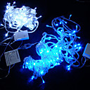 10M Seven Colors Plum Blossom LED String Light with 20 LEDs (Use battery)