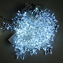 0.75Mx8M White Star LED String Light with 192 LEDs