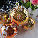 Christmas Gold Balls Ornaments Diameter 6cm - Set of 6