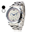 Mode pour hommes sport Acier Montre analogique bracelet à quartz (couleurs assorties)