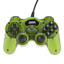 Classic Double Shock 2 USB Wired Controller para PC (verde)