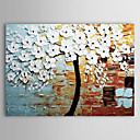 Hand-painted Floral Oil Painting with Stretched Frame 20" x 24"