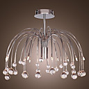 Lámpara Chandelier de Cristal Cromada - OROVILLE