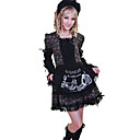 Mignon Cotton Floral Lace Country Lolita Dress (2 Pièces)