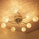 20W G4 8-light Iron Flush Mount Light