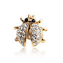 spilla carina donne coleottero (1,8 * 1,6 centimetri)