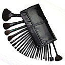 24 Pcs Makeup Brush with Free Leather Pouch - Professional and Perfect Style