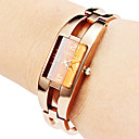 Women's Hollow Style Alloy Analog Quartz Bracelet Watch (Bronze)