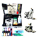 2 Tattoo Machine Guns Kit with LED Power and Tattoo Case
