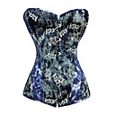 spandex com jacquard frente busk corsets fechamento ocasião especial
