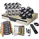 Ultra-Low-Preis 16ch h. 264 CCTV DVR-Kit (1000GB HDD, 16 Nachtsicht-Kameras Sony)