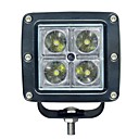 15W Square 4 Lampe de travail à DEL