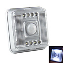 8-LED 2-Mode White Light Infrared Sensor Motion Activated LED Lamp (2xAA)