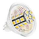 MR16 5W 27x5050 SMD 400-420LM 3000-3500K Warm White Light Bulb Milho LED (12V)