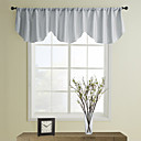 Modern Gray Ascot Valance