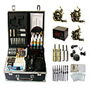 3 Guns Complete Empaistic Tattoo Machine Set with LCD Power Supply
