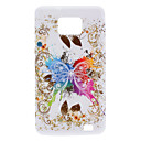 Butterfly Design Soft Case para Samsung I9100 Galaxy S2