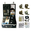 4 Guns Complete Empaistic Tattoo Kit with Power Supply