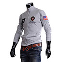 Hombres barato Pure Cotton Color de Deportes Ocio Coat (varios colores y tamaños)