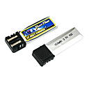 150mAh 3.7V/1S bateria Lipo 15C para o modelo de RC